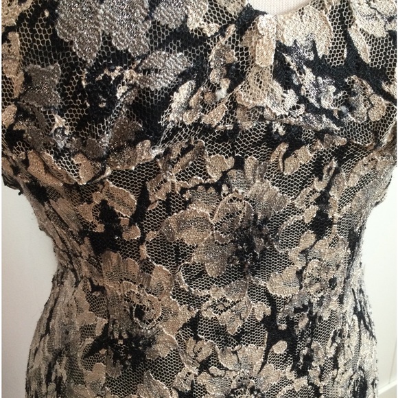 Wishes Wishes Wishes Small/Medium Midi Dress with black lining. - Picture 2 of 6